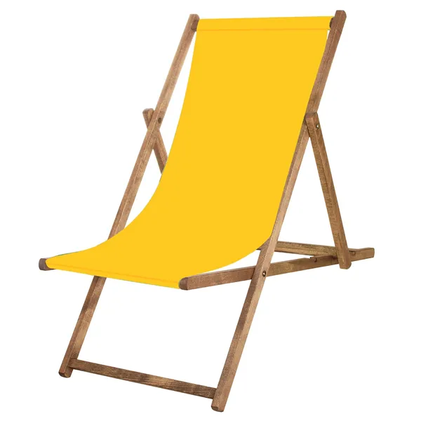 Folding chair Springos DC0012 OXFORD40 yellow