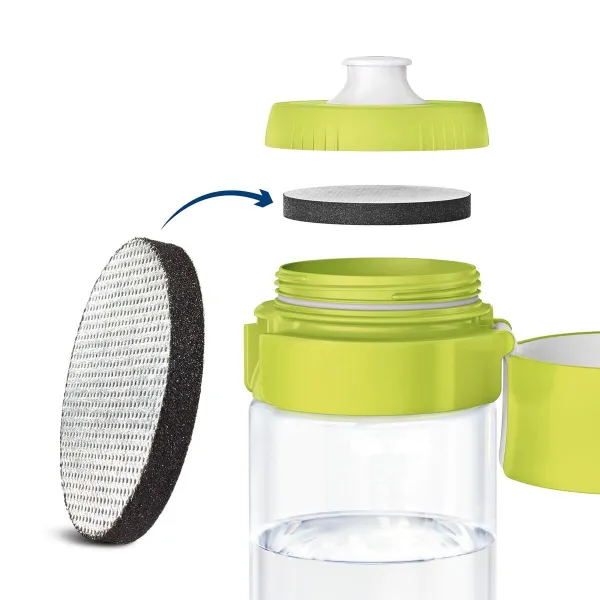 Suodatinpullo Brita 1020105 Vihreä 600 ml Suodatin