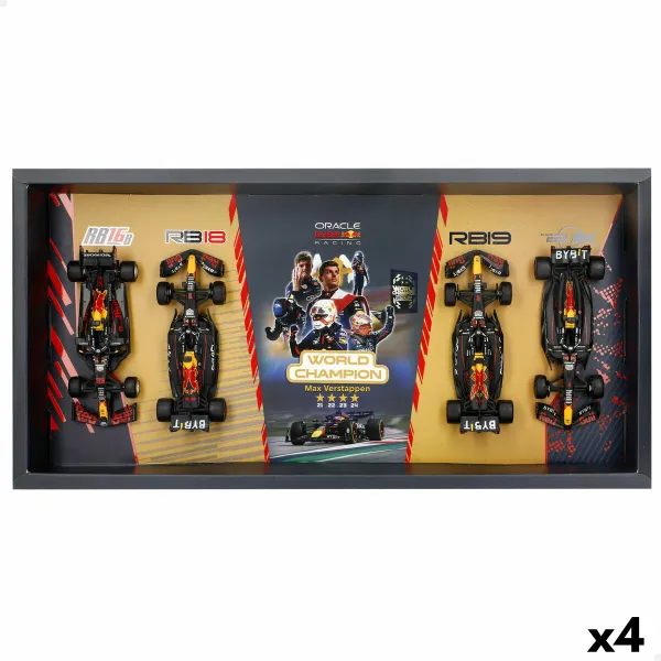 Гоночная машина Red Bull BURAGO (4 штук)