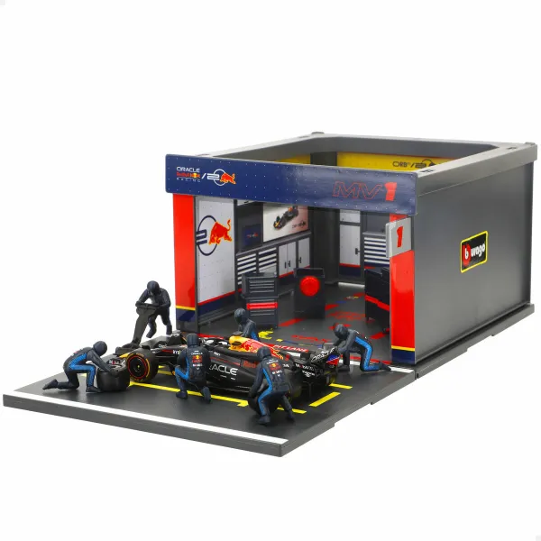 Гоночная машина Red Bull BURAGO (4 штук)