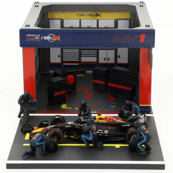 Гоночная машина Red Bull BURAGO (4 штук)