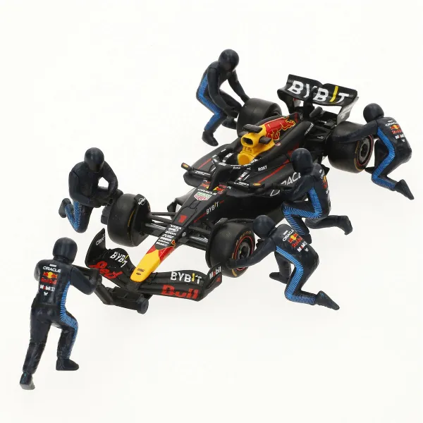 Гоночная машина Red Bull BURAGO (4 штук)