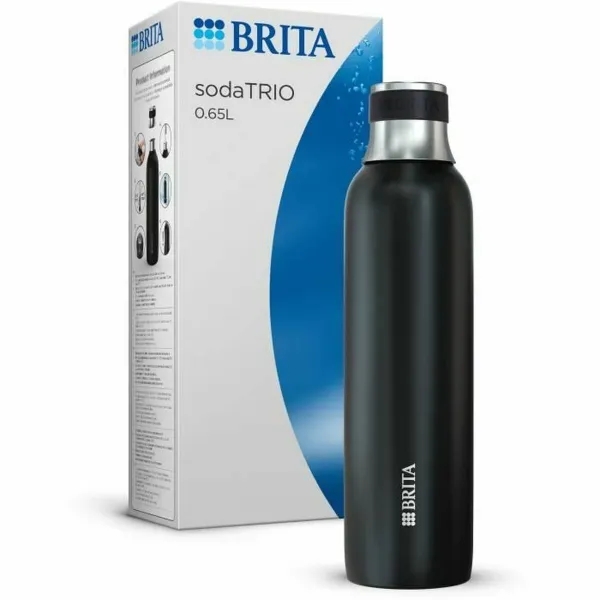 Termos Brita sodaTRIO Musta 650 ml