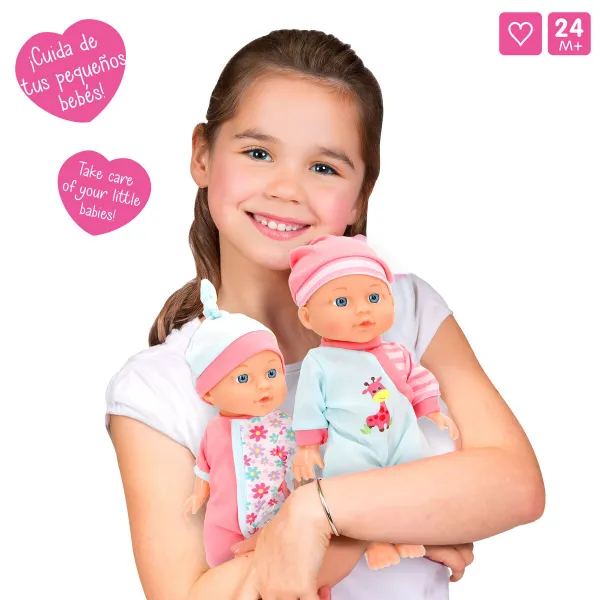Lėlė kūdikis su priedais Colorbaby 12 x 30 x 8 cm 6 vnt.