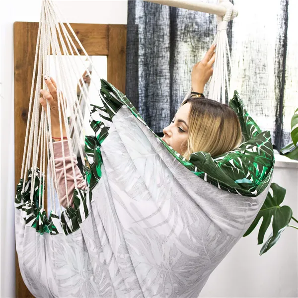 Brazilian hammock with pillows Springos HM049 130x100cm