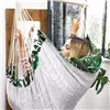 Brazilian hammock with pillows Springos HM049 130x100cm