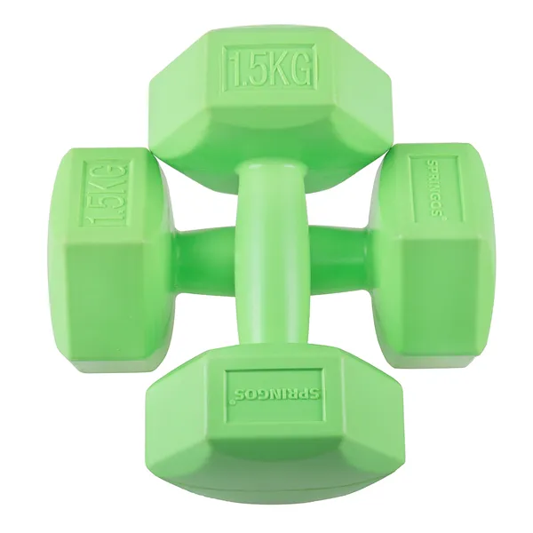 Hex Dumbbells Springos FA1031 2 x 1.5 kg