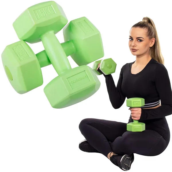 Hex Dumbbells Springos FA1031 2 x 1.5 kg