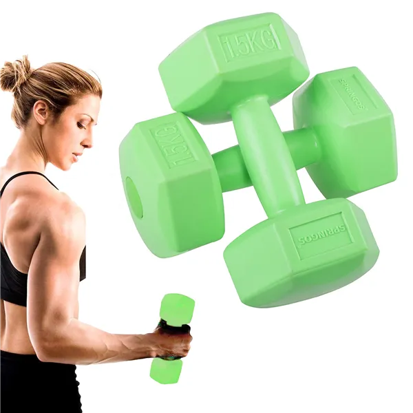 Hex Dumbbells Springos FA1031 2 x 1.5 kg