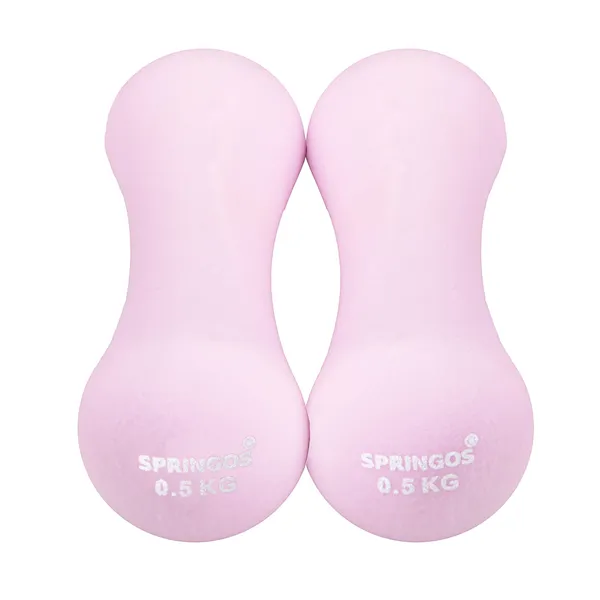 Neoprene dumbbells Springos FA1037 2 x 0.5kg