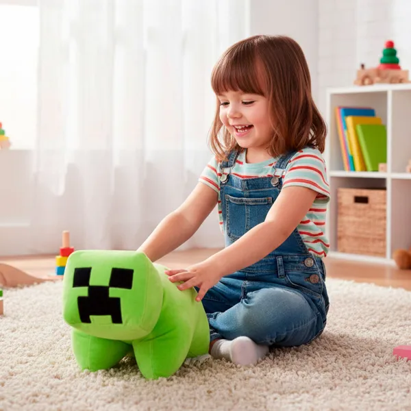 Pūkaina Rotaļlieta Minecraft Poliesters (4 gb.)