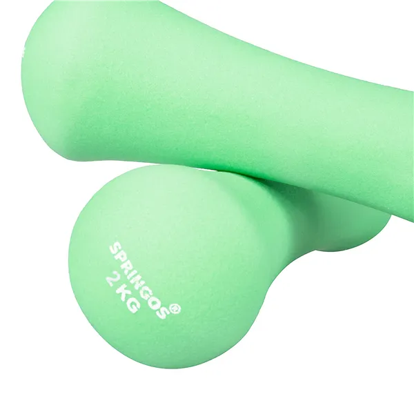 Neoprene dumbbells Springos FA1040 2x2kg