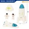 Playset Colorbaby astronautas 7 Предметы