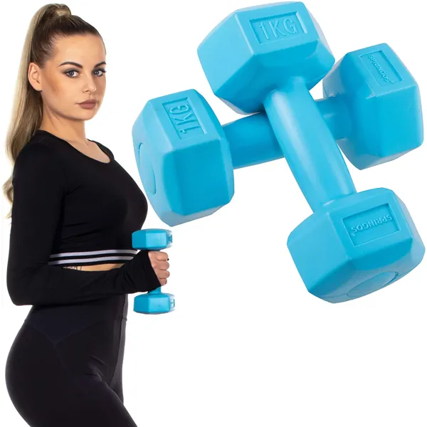 Hex Dumbbell Springos FA1030 2 x 1 kg