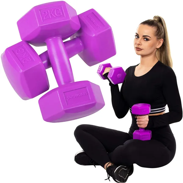 Dumbbell Springos FA1032 2x2kg