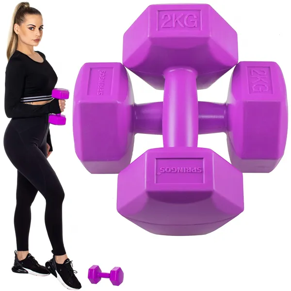 Dumbbell Springos FA1032 2x2kg