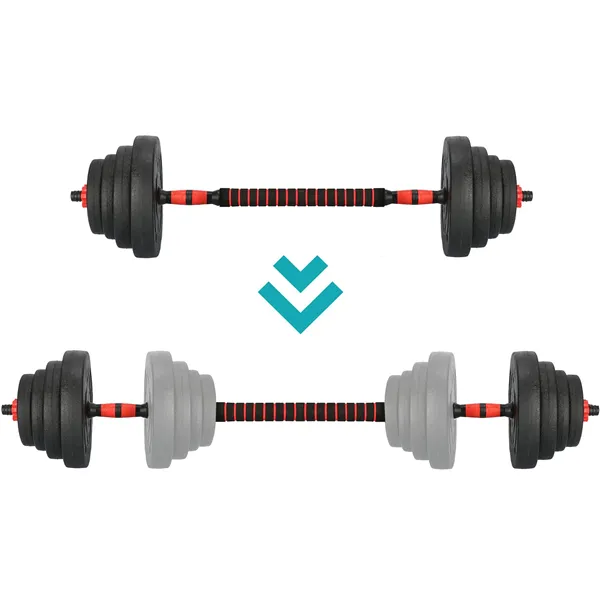 Набор гантелей Springos FA1670A+FA1670B 2x20 кг