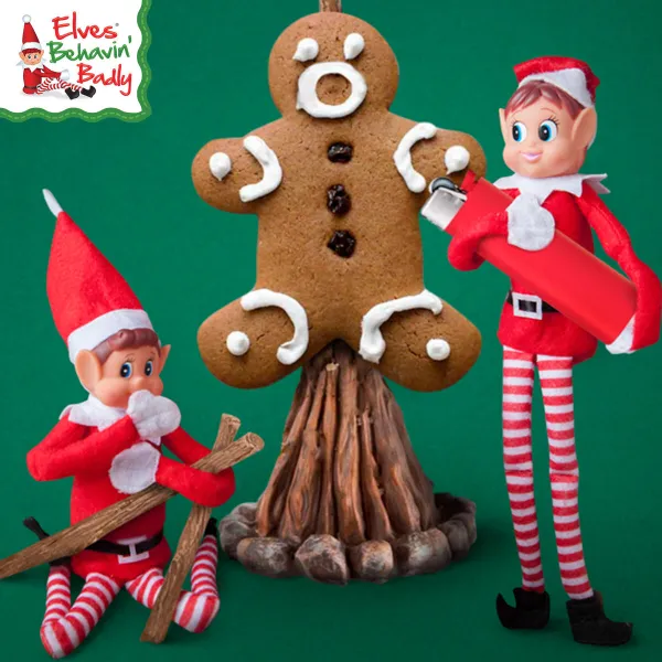 Uljas Vältimatu Elves Behavin' Badly Plastmass (6 Ühikut)