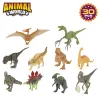 Setti dinosaurusta Colorbaby 18 x 10 x 6 cm 30 Kappaletta 4 osaa