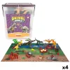 Set of Dinosaurs Colorbaby 20 x 12 x 7 cm 52 Pieces 4 Units