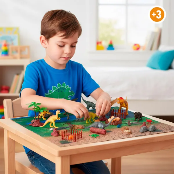 Dinazauru Komplekts Colorbaby 20 x 12 x 7 cm 52 Daudzums 4 gb.