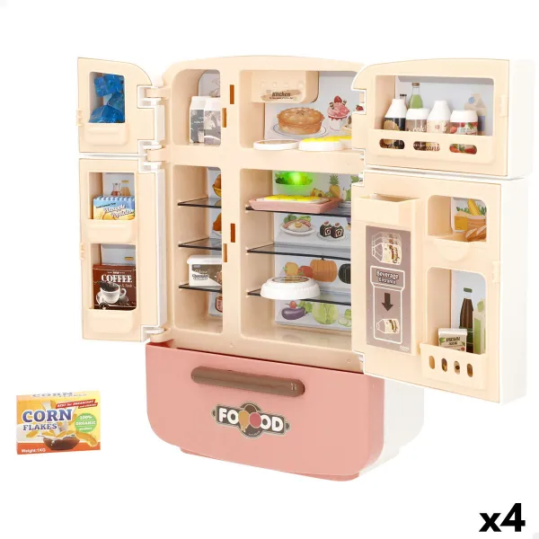 Toy refrigerator Colorbaby 17 X 25 X 8 CM 20 Pieces (4 Units)