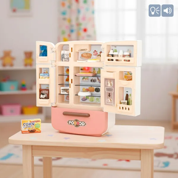 Toy refrigerator Colorbaby 17 X 25 X 8 CM 20 Pieces (4 Units)