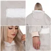 Oversized hoodie blanket Springos HA7322 light gray