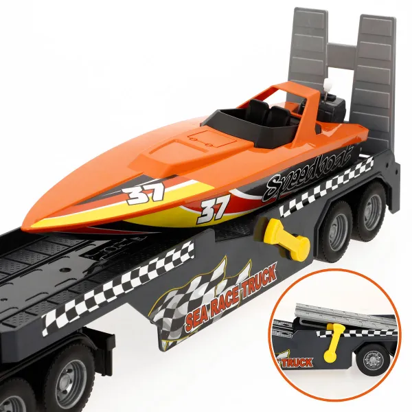 Automobilius vežantis sunkvežimis Speed & Go 53 X 15 X 10 CM (2 vnt.)