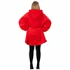 Oversized hoodie blanket Springos HA7321 red