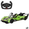 Remote-Controlled Car Lamborghini 35 X 9 X 14 CM (2 Units)