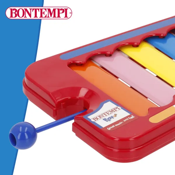 Ksilofonas Bontempi Metalinis Plastmasinis 31 X 2 X 13 CM (6 vnt.)