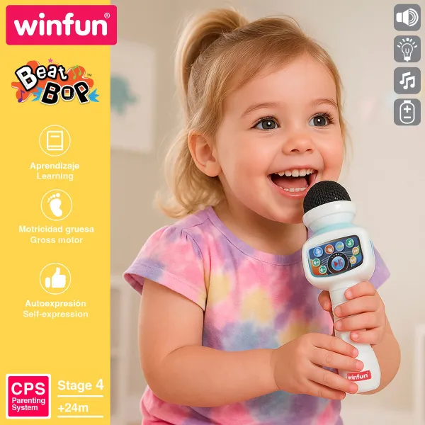 Karaokemikrofoni Winfun 4 osaa