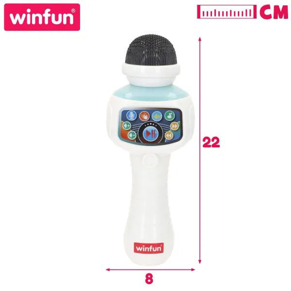 Karaokemikrofoni Winfun 4 osaa
