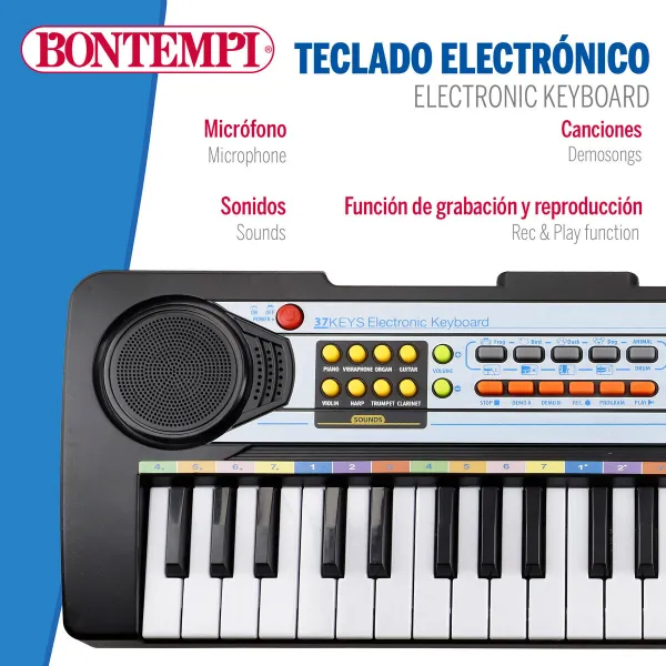 Elektriskās Klavieres Bontempi 42 X 5 X 16 CM (6 gb.)