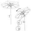 Beach umbrella Springos BU0019 180cm