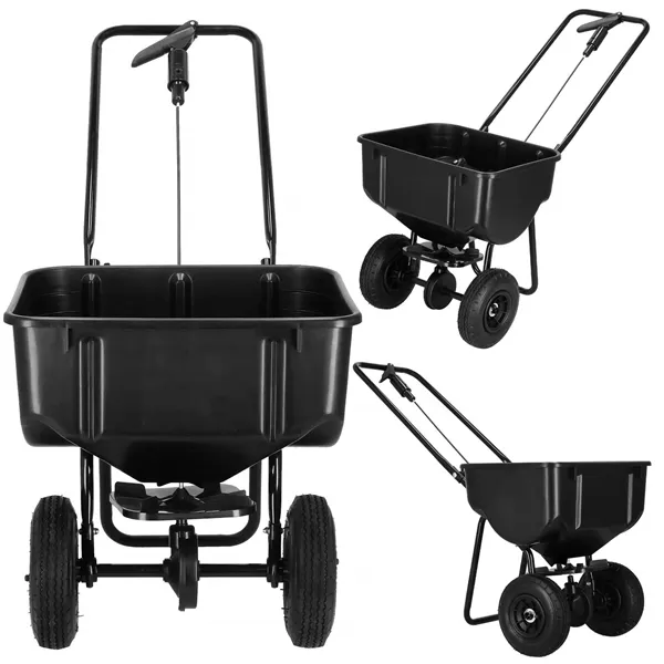 Garden seeder on wheels Springos GA0053 25 kg