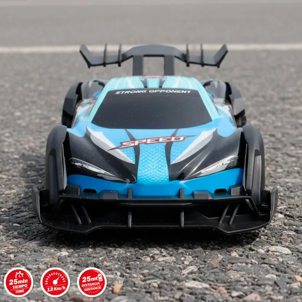 Radijo bangomis valdomas motociklas Speed & Go (4 vnt.)