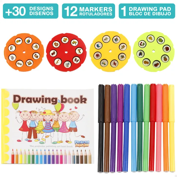 Zīmēšanas Komplekts Colorbaby (6 gb.) (18 Daudzums)