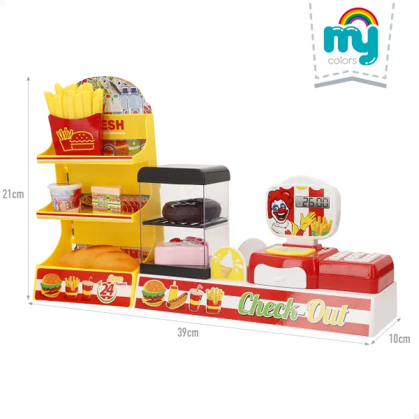 Lelu-supermarket Colorbaby 39 X 21 X 10 CM (2 osaa)