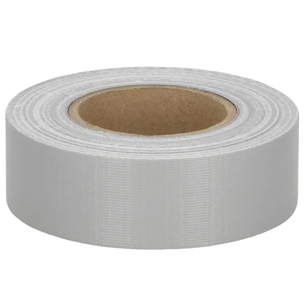 Fence tape Springos FN0004 35 m x 4.75 cm, 450 g/m2, gray 20 Clips