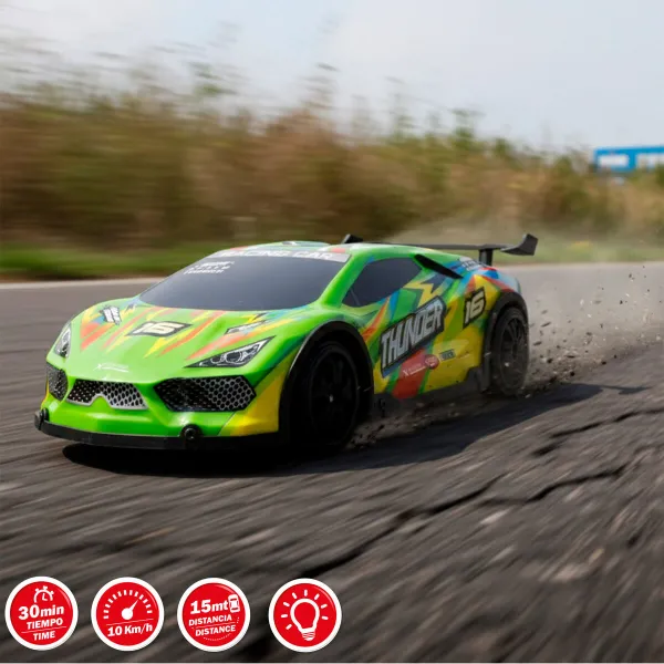 Ar Pulti Vadāma Automašīna Speed & Go 24 x 7 x 10 cm (2 gb.)