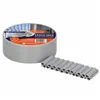 Fence tape Springos FN0004 35 m x 4.75 cm, 450 g/m2, gray 20 Clips