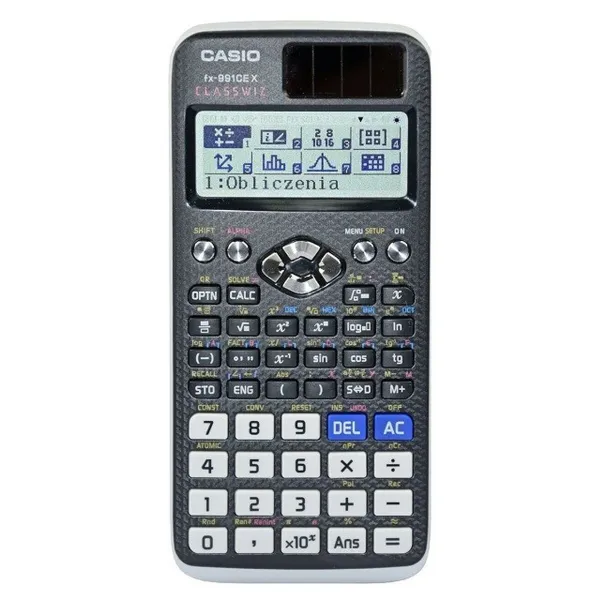 Skaičiuotuvas Casio Juoda