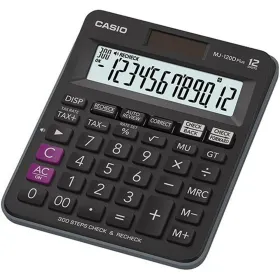 Skaičiuotuvas Casio Juoda Plastmasinis