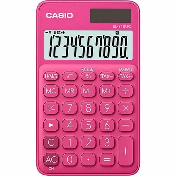 Kalkulators Casio SL-310UC-RD Sarkans Plastmasa 7 x 0,8 x 11,8 cm