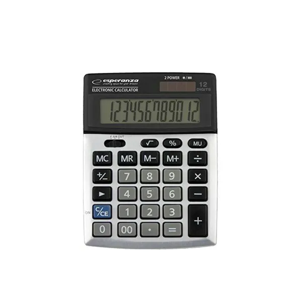 Laskin Esperanza ECL102 Musta/Hopeinen
