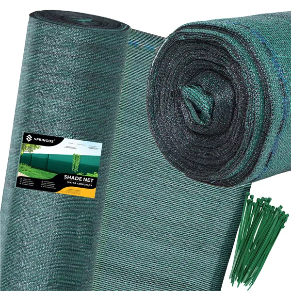 Shading net Springos SN0045 140g/m2 1,5x10m green