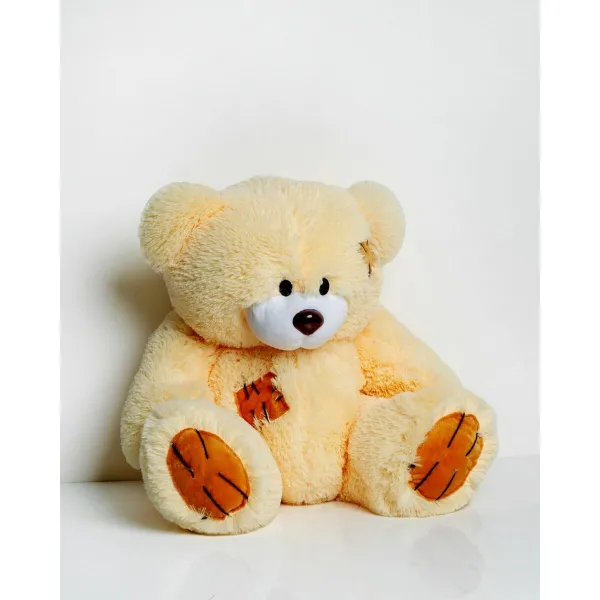 Плюшевый медвежонок GO GIFT TEDDY 60 CR Кремовый Плюшевая ткань 60 cm
