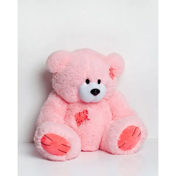 Плюшевый медвежонок GO GIFT TEDDY 60 PK Розовый Плюшевая ткань 60 cm